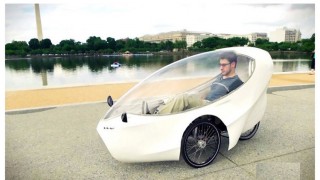 গাড়ীর মতো চারপাশ ঢাকা সাইকেল, এক চার্জে চলবে শত মাইল গাড়ীর মতো চারপাশ ঢাকা সাইকেল, এক চার্জে চলবে শত মাইল