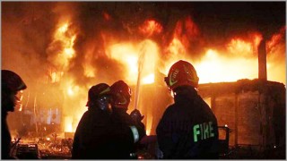 গাজীপুরে ফ্যান কারখানায় আগুন: ১০ জন নিহত