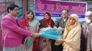 শিবপুরে অসহায় গরীব মানুষের মাঝে কম্বল বিতরণ