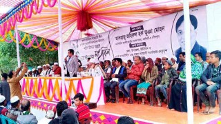 শিবপুরে নিহত নৌকার এজেন্ট মিলন স্মরণে শোক সভা অনুষ্ঠিত