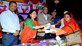 সমাপনী অনুষ্ঠানের মাধ্যমে শেষ হল নরসিংদীর  এসএমই মেলা