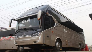 ঢাকা-সিলেট মহাসড়কে যুক্ত হলো অত্যাধুনিক স্ক্যানিয়া হাইডেক বাস