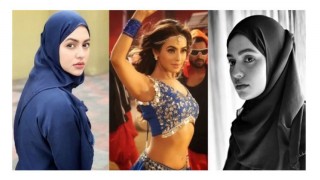 বোরকা পরা কিছু ছবিতে আলোচনায় ফারিয়া