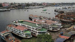 সারাদেশে চলছে নৌযান শ্রমিকদের কর্মবিরতি