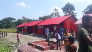 শিবপুরের নতুন গুচ্ছগ্রামে ৮ পরিবার পেল বাড়ি