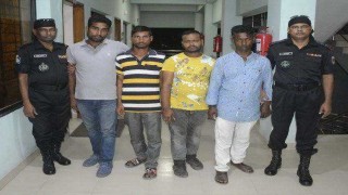 কাঁচপুরে পরিবহনে চাঁদাবাজির অভিযোগে ৪ জন গ্রেফতার