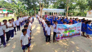 পলাশে বিশ্ব হাত ধোয়া দিবস পালন