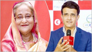 প্রধানমন্ত্রী শেখ হাসিনাকে সৌরভ গাঙ্গুলির আমন্ত্রণপত্র