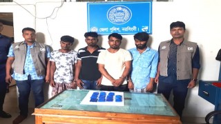শিবপুরে ২ হাজার পিস ইয়াবাসহ গ্রেফতার ৪