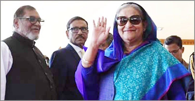 জাতিসংঘের অধিবেশনে যোগ দিতে প্রধানমন্ত্রী শেখ হাসিনার ঢাকা ত্যাগ জাতিসংঘের অধিবেশনে যোগ দিতে প্রধানমন্ত্রী শেখ হাসিনার ঢাকা ত্যাগ