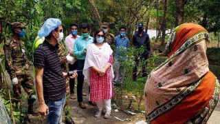 ঘোড়াশালে করোনাভাইরাস সংক্রমণ না পাওয়ায় লকডাউন প্রত্যাহার