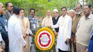 পলাশে সাবেক মন্ত্রী আবদুল মোমেন খানের ৩৬তম স্মরণসভা অনুষ্ঠিত