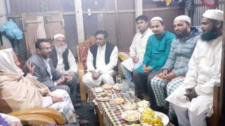 শিবপুরে বিএনপি নেতাকর্মীদের সাথে মনজুর এলাহীর কুশল বিনিময়