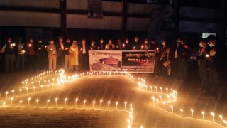 পলাশে শহীদ বুদ্ধিজীবী দিবসে প্রদীপ প্রজ্জ্বলন