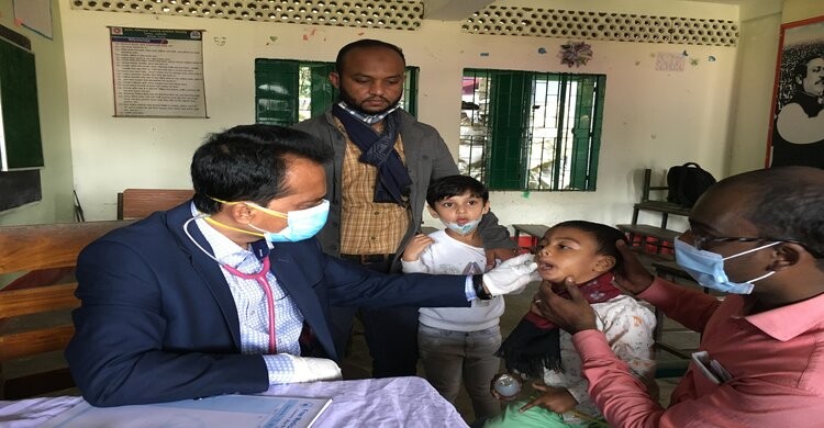বেলাবতে বিনামূল্যে ঔষধ ও চিকিৎসা সেবা প্রদান বেলাবতে বিনামূল্যে ঔষধ ও চিকিৎসা সেবা প্রদান