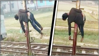 চলন্ত ট্রেনের দরজায় উঁকি দিয়ে যুবকের মৃত্যু