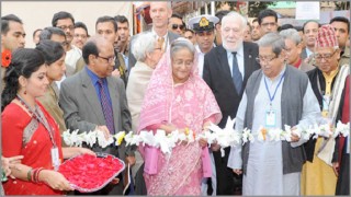 অমর একুশে বইমেলার উদ্বোধন করলেন প্রধানমন্ত্রী