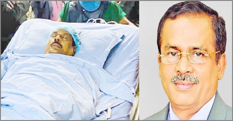হাসপাতালে জাহাঙ্গীর কবির নানক হাসপাতালে জাহাঙ্গীর কবির নানক