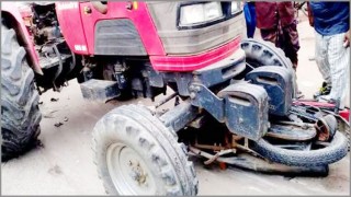 মোটরসাইকেল-ট্রাক্টর সংঘর্ষ: তিন বরযাত্রী নিহত