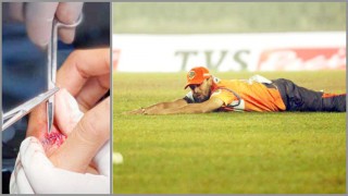 হাতে ১৪টি সেলাই নিয়ে খেলতে চান মাশরাফি! হাতে ১৪টি সেলাই নিয়ে খেলতে চান মাশরাফি!