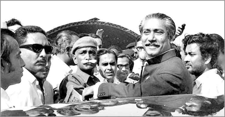 কাল বঙ্গবন্ধু শেখ মুজিবুর রহমানের স্বদেশ প্রত্যাবর্তন দিবস কাল বঙ্গবন্ধু শেখ মুজিবুর রহমানের স্বদেশ প্রত্যাবর্তন দিবস
