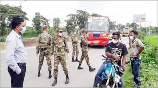 পলাশে গণপরিবহনে যাত্রী নিয়ন্ত্রণে ৫ মামলা