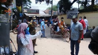 শিবপুরে স্বাস্থ্যবিধি না মানায় অর্থদণ্ড