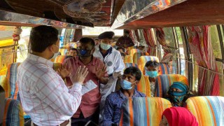 নরসিংদীতে আবশ্যিকভাবে মাস্ক পরিধান নিশ্চিত করতে ভ্রাম্যমাণ আদালত