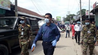 পলাশে সামাজিক দূরত্ব নিশ্চিতকরণে ভ্রাম্যমাণ আদালতের ৫ মামলা