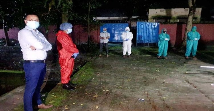 শিবপুরে প্রথম করোনায় আক্রান্ত হয়ে একজনের মৃত্যু শিবপুরে প্রথম করোনায় আক্রান্ত হয়ে একজনের মৃত্যু