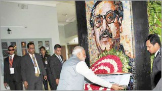 জন্মশতবার্ষিকীতে বঙ্গবন্ধুর প্রতি নরেন্দ্র মোদীর শ্রদ্ধা