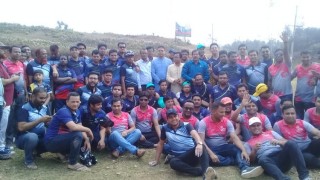 মুজিববর্ষ উপলক্ষে শিবপুরে জনতা ব্যাংক কর্তৃক ক্রিকেট টুর্ণামেন্ট