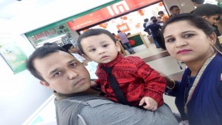 অগ্নিকাণ্ডে স্বামী-স্ত্রী ও সন্তান নিহতের ঘটনায় শিবপুরের গ্রামজুড়ে শোকের ছায়া