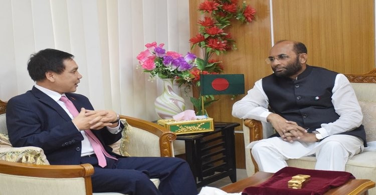 ব্লু ইকোনমির বিকাশে বাংলাদেশ ও ভিয়েতনাম যুগপৎ কাজ করবে: প্রাণিসম্পদ মন্ত্রী ব্লু ইকোনমির বিকাশে বাংলাদেশ ও ভিয়েতনাম যুগপৎ কাজ করবে: প্রাণিসম্পদ মন্ত্রী