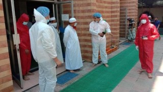 নরসিংদীতে পুলিশের উদ্যোগে ঈদের নামাজ মসজিদে আদায় সংক্রান্ত অবহিতকরণ