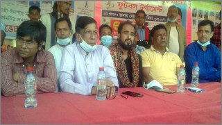 বেলাবতে মরহুম আলকাছ স্মৃতি আন্তঃগ্রাম ফুটবল টুর্নামেন্টের উদ্বোধনী খেলা অনুষ্ঠিত