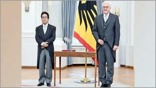 জার্মান প্রেসিডেন্টের কাছে মোশাররফ হোসেন ভূঁইয়ার পরিচয়পত্র পেশ