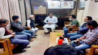 শিবপুর প্রেসক্লাবের সাংবাদিকদের সাথে মনজুর এলাহীর মতবিনিময়