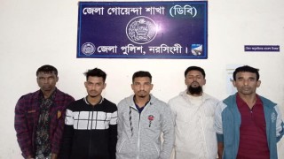 নরসিংদীতে ডিবির পৃথক অভিযানে ইয়াবাসহ ৫ জন গ্রেফতার