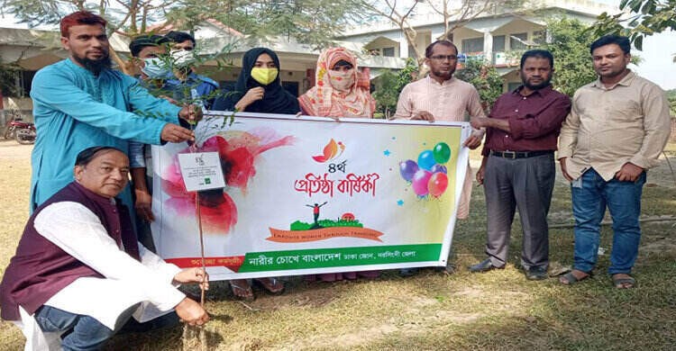 শিবপুরে বৃক্ষ রোপন কর্মসূচী পালন শিবপুরে বৃক্ষ রোপন কর্মসূচী পালন
