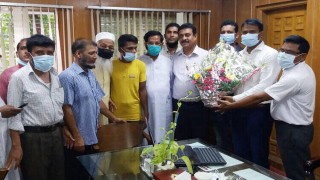 শিবপুরের নবাগত ইউএনও কে উপজেলা জাতীয় পার্টির বরণ