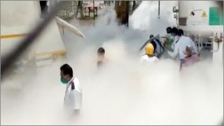 ভারতের মহারাষ্ট্রে অক্সিজেন ট্যাঙ্কার লিক: ২২ করোনা রোগীর মৃত্যু ভারতের মহারাষ্ট্রে অক্সিজেন ট্যাঙ্কার লিক: ২২ করোনা রোগীর মৃত্যু