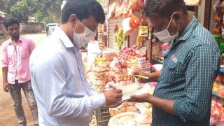 শিবপুরে মাস্ক পরিধান নিশ্চিত করতে অভিযান
