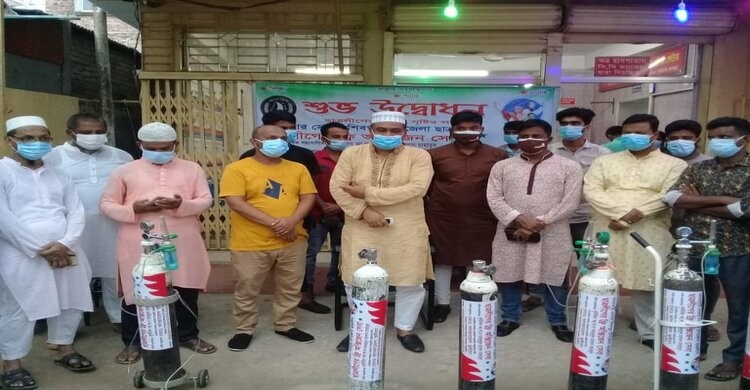 শিবপুর ছাত্রলীগের ফ্রি অক্সিজেন সেবার উদ্বোধন শিবপুর ছাত্রলীগের ফ্রি অক্সিজেন সেবার উদ্বোধন