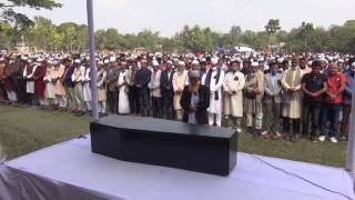 মনোহরদীতে সাংবাদিক রিয়াজ উদ্দিনের দ্বিতীয় জানাজা অনুষ্ঠিত