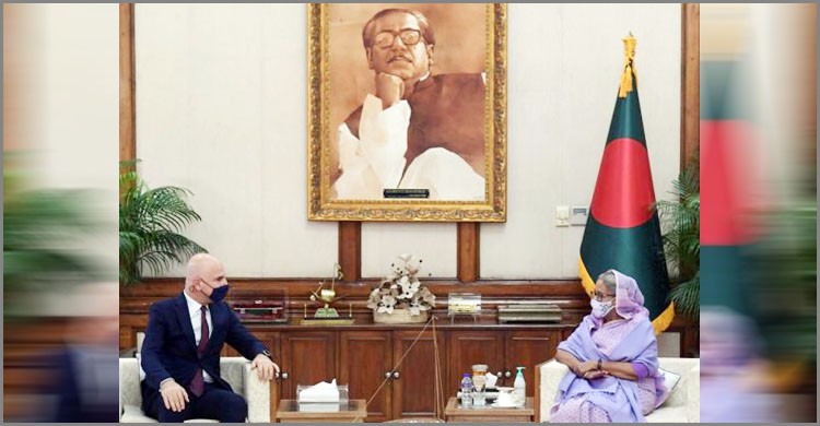 নিজ দেশে ফেরত পাঠানোই হবে রোহিঙ্গা সমস্যার একমাত্র সমাধান: প্রধানমন্ত্রীর সাথে সৌজন্য সাক্ষাৎকালে তুরস্কের রাষ্ট্রদূত নিজ দেশে ফেরত পাঠানোই হবে রোহিঙ্গা সমস্যার একমাত্র সমাধান: প্রধানমন্ত্রীর সাথে সৌজন্য সাক্ষাৎকালে তুরস্কের রাষ্ট্রদূত