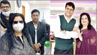 করোনার ভ্যাকসিন নিলেন রুনা লায়লা ও আলমগীর