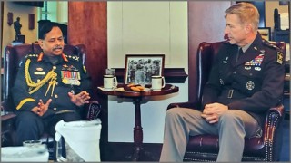 মার্কিন সেনাপ্রধানের সঙ্গে জেনারেল আজিজ আহমেদের সৌজন্য সাক্ষাৎ