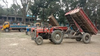 শিবপুরে ফসলী জমির মাটি যাচ্ছে ইট ভাটায় নেয়ায় ৩ লাখ টাকা জরিমানা