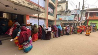 নরসিংদীর দুই পৌরসভায় শান্তিপূর্ণ পরিবেশে ভোটগ্রহণ শুরু